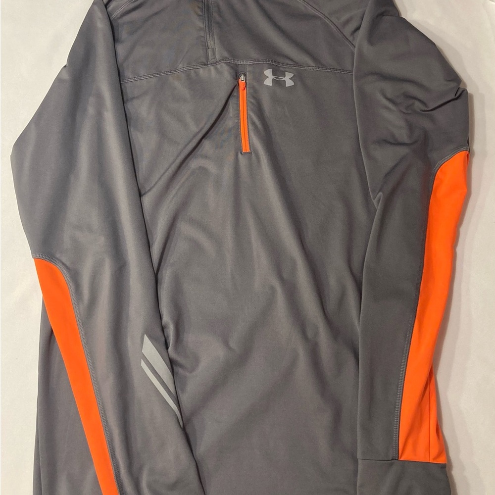 Under Armour Gray and Orange Performance Jacket